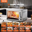 VEVOR Countertop Convection Oven 28L Toaster Baker 10-IN-1 1800W for Home Use