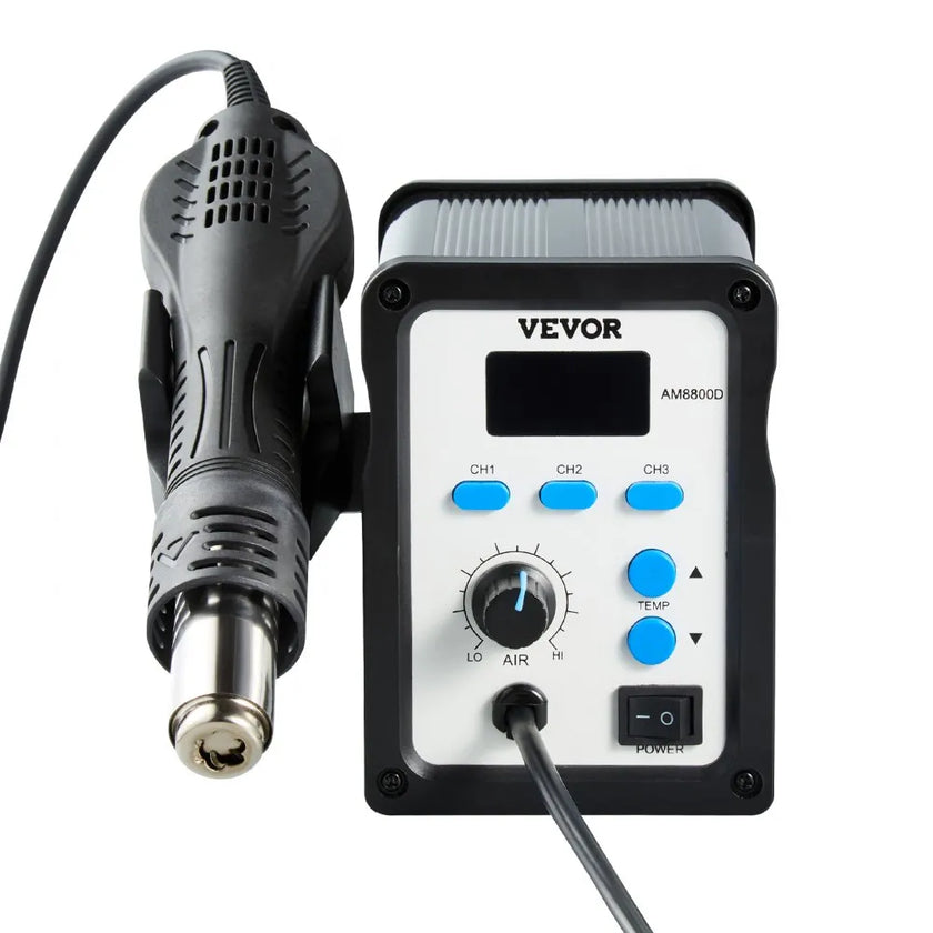 VEVOR Hot Air Rework Station 700W LED Digital SMD Rework Station 212℉-932℉