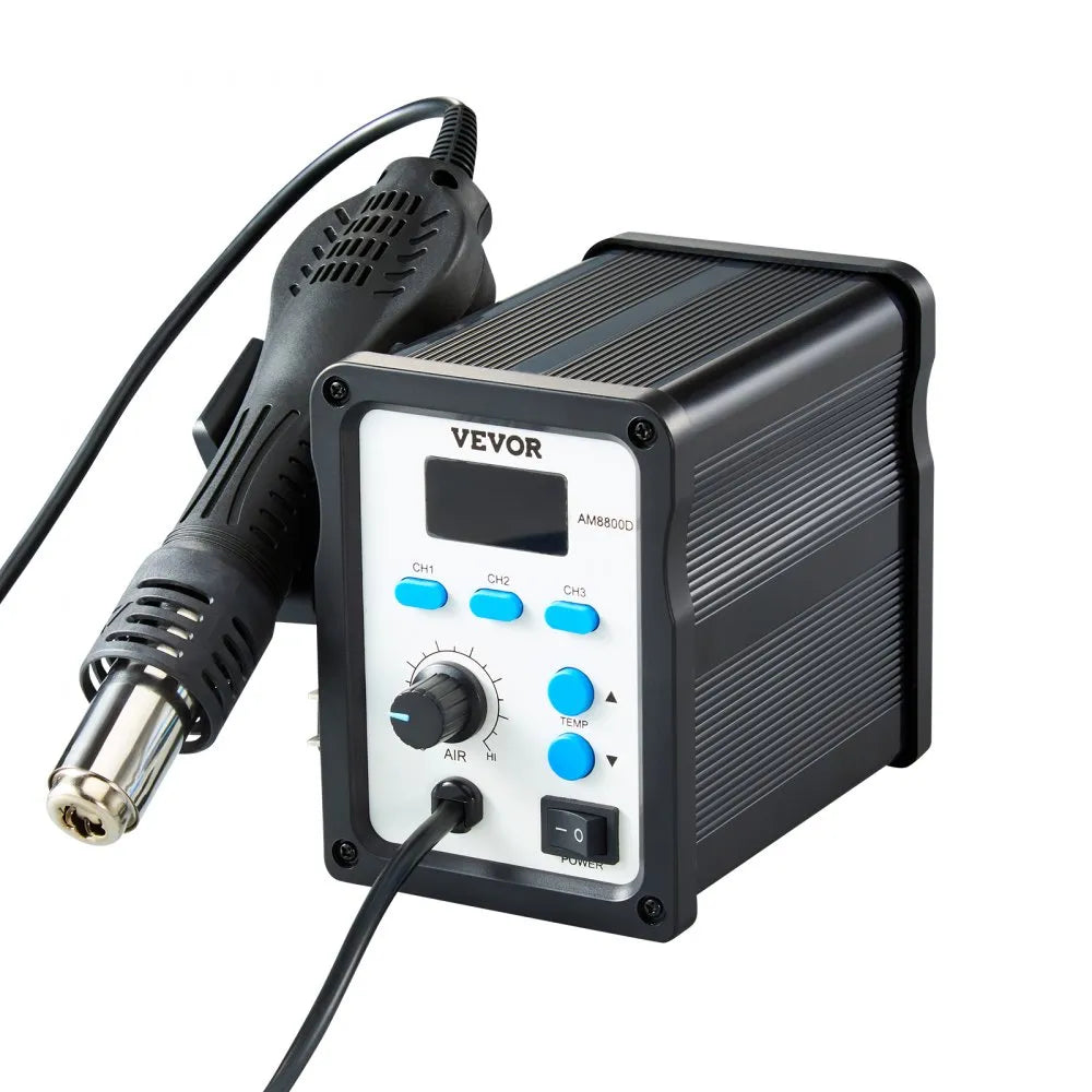 VEVOR Hot Air Rework Station 700W LED Digital SMD Rework Station 212℉-932℉