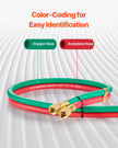 VEVOR Oxygen Acetylene Hose 1/4-Inch x 25FT Oxy Acetylene Hose R Grade 300PSI