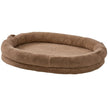 VEVOR Human Dog Bed 72x48x10in Large Human Size Dog Bed Washable Faux Rabbit Fur