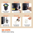 VEVOR Wax Melter for Candle Making, 10Liter Extra Large Electric Wax Melting Pot with Easy Pour Spout & 9-level Temp Control, Easy Clean for Candle Soap Cream Beauty Bulk Production Business or Home