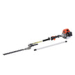 VEVOR 15.7-inch 26CC 2 Cycle Gas Hedge Trimmer, Gas Powered Pole Hedge Trimmer with Dual Sided Dual Action Blade, 270° Adjustable Trimmer Head, Suitable for Trimming Shrubs, Bushes