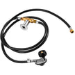 VEVOR Fire Pit Installation Kit, 90K BTU Max Propane Fire Pit Hose Kit, Certified Propane Connection Kit, Gas Mixer Regulator with 1/2