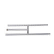 VEVOR 6 x 18 inch Drop-in Fire Pit Pan, Rectangular Stainless Steel Fire Pit Burner, Natural & Propane Gas Fire Pan H-Burner 90,000 BTU for Indoor or Outdoor Use