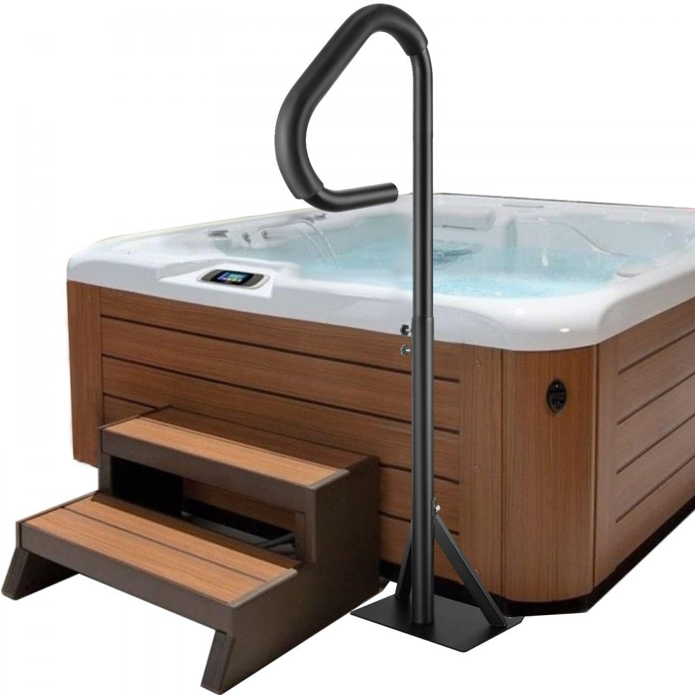 VEVOR Hot Tub Handrail, 360 Rotatable Spa Side Handrail with 35
