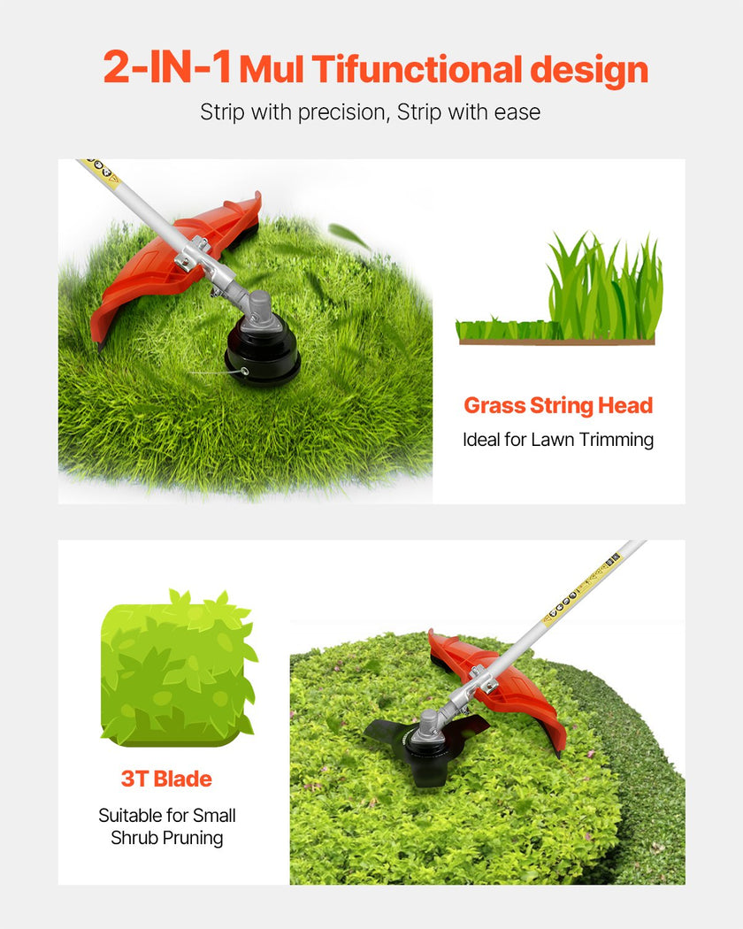 VEVOR Cordless String Trimmer 16.9