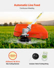 VEVOR Cordless String Trimmer 16.9