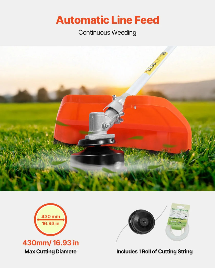 VEVOR Cordless String Trimmer 16.9