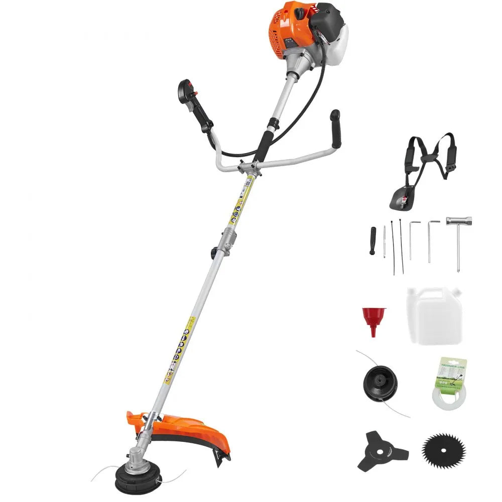 52cc Gas Powered String Trimmer & Brush Cutter with 17