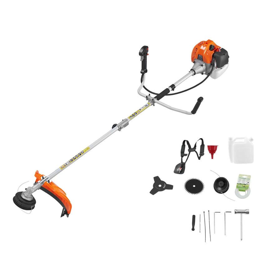 52cc Gas Powered String Trimmer & Brush Cutter with 17