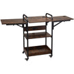 VEVOR Heat Press Table with Charging Station 3 Tier Movable Heat Press Stand