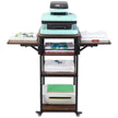 VEVOR Heat Press Table with Charging Station 4 Tier Movable Heat Press Stand