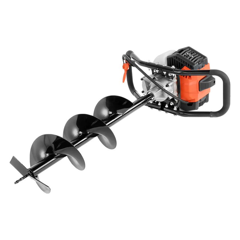 VEVOR Post Hole Digger, 43cc 1250W Auger Post Hole digger, Gas Powered Earth Digger with 8