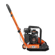 VEVOR Plate Compactor, 2.8 HP 78.5CC Gas Engine 5,250 VPM, 1,920 lbs Force Vibratory Compaction Tamper with 18.7 x 11.8 inch Plate for Walkways, Patios, Asphalts, Paver Landscaping
