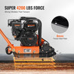 VEVOR Plate Compactor, 6.5 HP 196CC Gas Engine 5,600 VPM, 4,200 lbs Force Vibratory Compaction Tamper with 22.1 x 15.9 in Plate for Walkways, Patios, Asphalts, Paver Landscaping, EPA & CARB Compliant