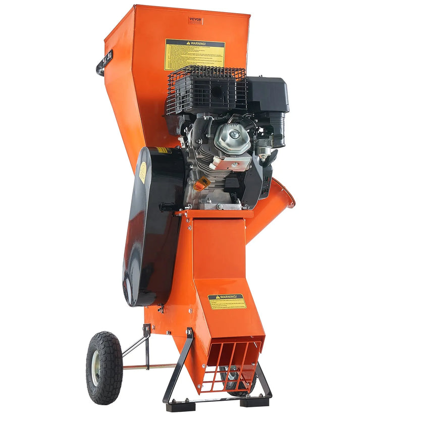 VEVOR Wood Chipper Shredder Mulcher 12 HP HeavyDuty Gas Powered 2” 420cc 8.6kW