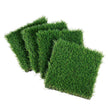 VEVOR Artifical Grass Tiles Interlocking Turf Deck Set, 9 Pack - 12
