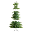 VEVOR Christmas Tree 7.5ft Prelit Artificial Tree with 700 White LEDs 1319 Tips