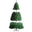 VEVOR Christmas Tree 7.5ft Prelit Artificial Tree with 550 White LEDs 1346 Tips