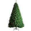 VEVOR Christmas Tree 7.5ft Prelit Artificial Tree with 550 White LEDs 1346 Tips