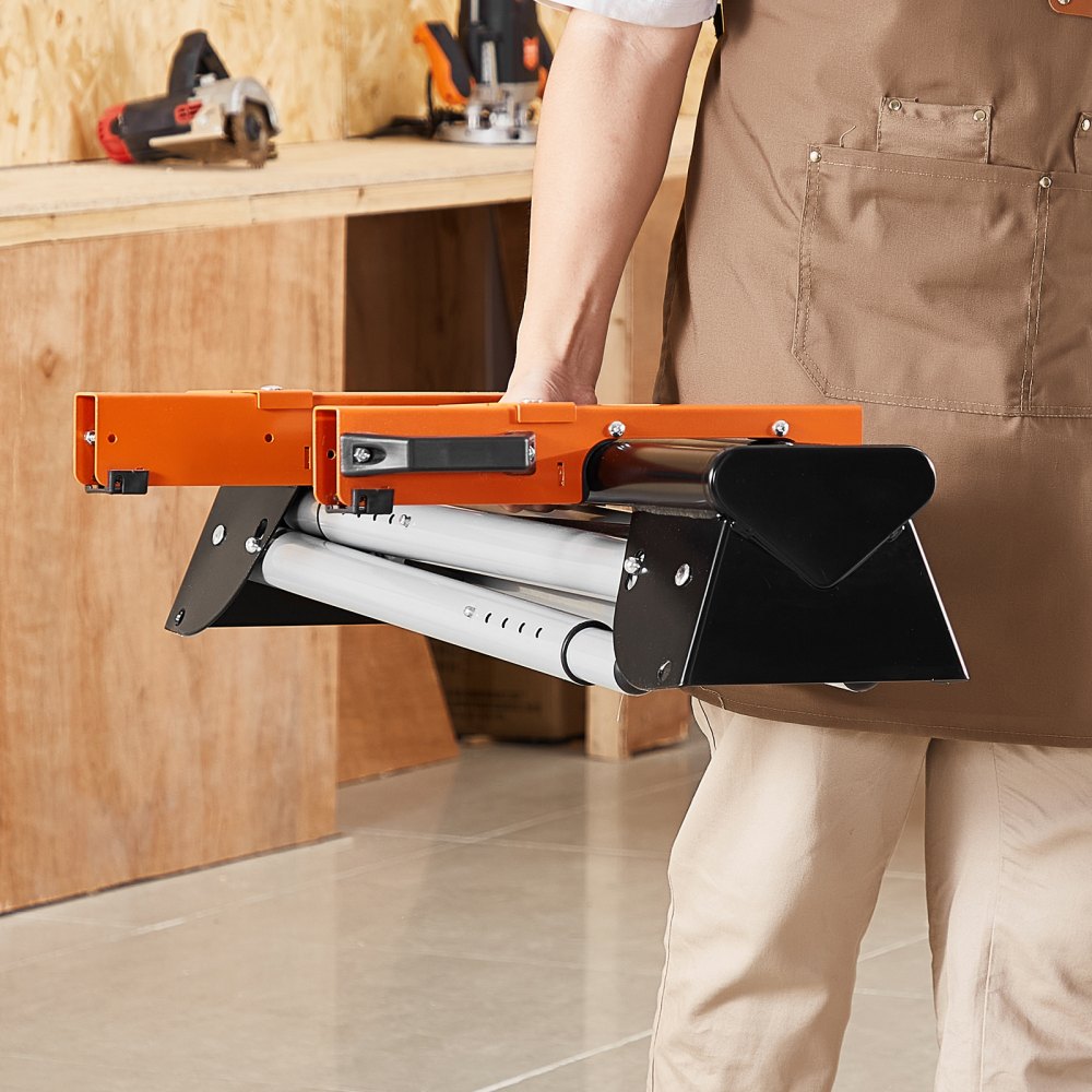 VEVOR Miter Saw Stand 330lbs Load Capacity Steel 29.1