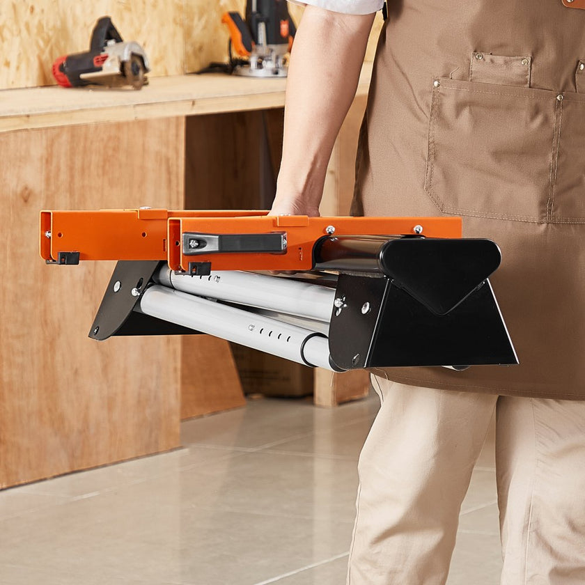 VEVOR Miter Saw Stand 330lbs Load Capacity Steel 29.1
