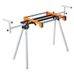 VEVOR Miter Saw Stand 300lbs Load Capacity Steel Collapsible Stand for Miter Saw