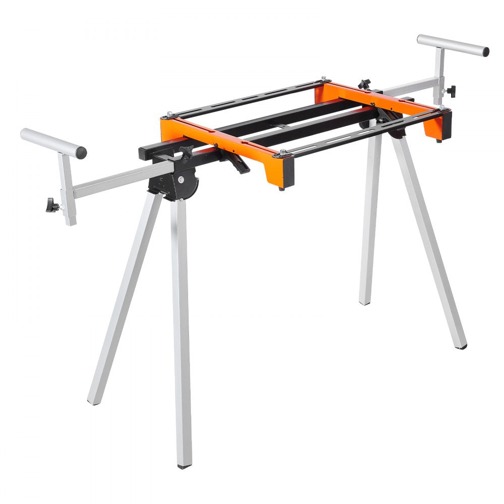 VEVOR Miter Saw Stand 300lbs Load Capacity Steel Collapsible Stand for Miter Saw