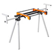 VEVOR Miter Saw Stand 300lbs Load Capacity Steel Collapsible Stand for Miter Saw