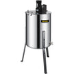 VEVOR Electric Honey Extractor 4 Frame Bee Honey Extractor Separator Stainless Steel Honey Frame Extractor Spinner Drum Beekeeping Extractor Apiary Centrifuge Equipment