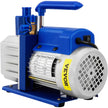 VEVOR Vacuum Chamber with Pump, 5 Gallon Chamber, 5CFM 1/2 HP Single Stage Rotary Vane Vacuum Pump, 110V HVAC Air Tool Set for Stabilizing Wood, Degassing Silicones, Epoxies and Essential Oils