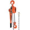 VEVOR Lever Chain Hoist, 0.75Ton 1650lbs Capacity Ratchet Puller with 10FT Max. Lifting Height, Come Along 2 Heavy Duty Steel Hooks, Manual Handling Tool for Cargo Moving in Construction, Warehouse