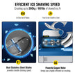 Commercial Snow Cone Machine Ice Shaver Ice Crusher Ice Blender Dual Blades Etl