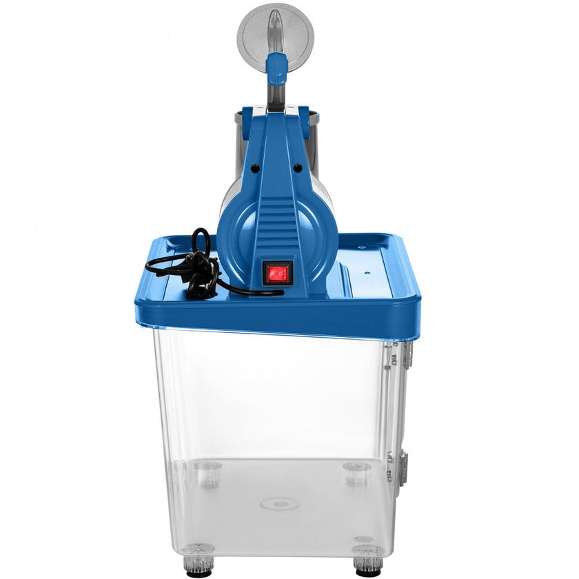 Commercial Snow Cone Machine Ice Shaver Ice Crusher Ice Blender Dual Blades Etl