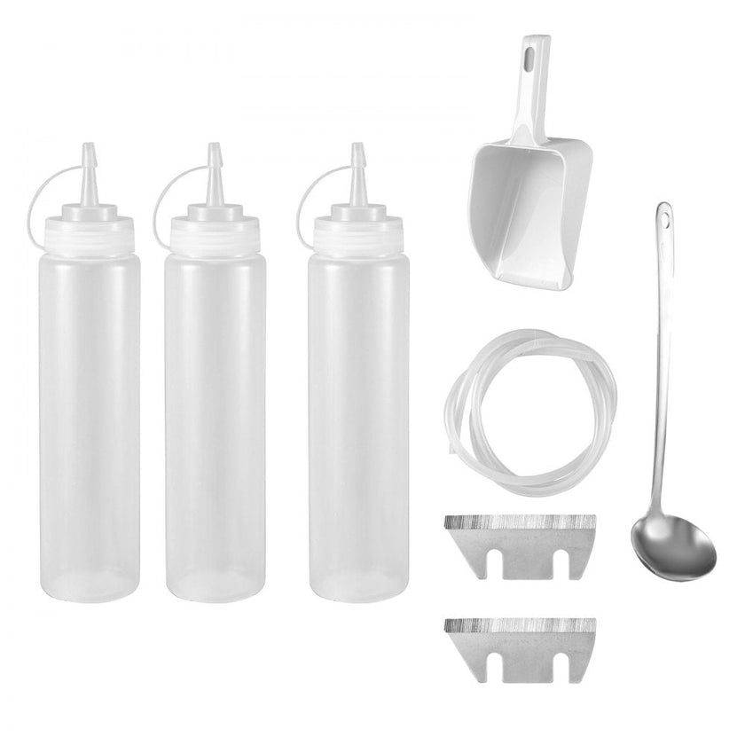 Commercial Snow Cone Machine Ice Shaver Ice Crusher Ice Blender Dual Blades Etl