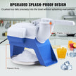 VEVOR Ice Crushers Machine, 176lbs Per Hour Electric Snow Cone Maker with 2 Blades, Shaved Ice Machine, 220W Ice Shaver Machine for Margaritas, Home and Commercial Use, White