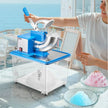 VEVOR Commercial Ice Crusher 661LBS/H, 350W Electric Snow Cone Machine with 4 Blades, 2000RPM Stainless Steel Shaved Ice Machine with 11 Gal Crushed-Ice Box