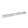 VEVOR 2PCS Linear Rail 0.78-47 Inch, Linear Bearings and Rails with 4PCS SBR20UU Bearing Block, Linear Motion Slide Rails for DIY CNC Routers Lathes Mills, Linear Slide Kit fit X Y Z Axis