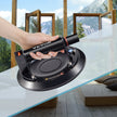 VEVOR Glass Lifting Vacuum Suction Cup, 8'' Glass Lifter Suction Cup, 220lbs Load Capacity Glass Lifting Suction Cup, Heavy-Duty Hand-Held Glass Lifter For Moving Large Granite Tile & Replacing Window