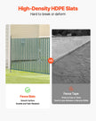 VEVOR Chain Link Fence Privacy Slats Double-Wall for 4' High Fence Bottom Lock
