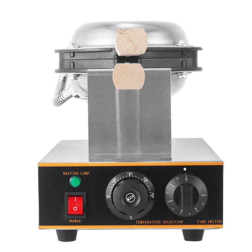 Electric Egg Cake Oven Egg Bread Maker Waffle Stainless Steel Machine