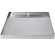 VEVOR Well-Designed Washer Pan 32 x 30 x 2.5 Inch Washing Machine Drip Pan Stainless Steel Sink Dishwasher Drip Tray Compact Universal Drip Tray with Drain Hole