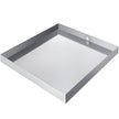 VEVOR 18 GA Thickness Washing Machine Drip Pan 304 Stainless Steel Heavy Duty Compact Washer Drain with Hole, 32 x 30 x 2.5 Inch
