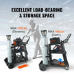 VEVOR Welding Cart, 3-Tier Welder Cart Heavy Duty with 400Lbs Static Weight Capacity, 360° Swivel Wheels, Tank Storage Safety Chains, Rolling MIG Welder Cart for TIG, ARC, MMA Welding Machine