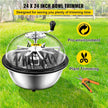 VEVOR 24 Inch Bowl Trimmer Manual Leaf Bowl Trimmer Hydroponic Pro Bowl Trimmer Leaf Bud Trim Reaper Cutter Twisted Spin Cut Plant Bud Flower(24 inch Bowl Trimmer)