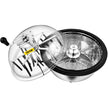 VEVOR 24 Inch Bowl Trimmer Manual Leaf Bowl Trimmer Hydroponic Pro Bowl Trimmer Leaf Bud Trim Reaper Cutter Twisted Spin Cut Plant Bud Flower(24 inch Bowl Trimmer)