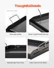 VEVOR 24x16 in Flat Top Griddle Carbon Steel Universal BBQ Grill Pan Cookware