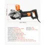 Wall Chaser, 4800W Electric Wall Groove Cutting Machine with 5 Blades & Precision Guide Line