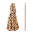 VEVOR Tiki Umbrella 2-Tier Thatched Patio Umbrella 9 ft for Pool Patio Beach
